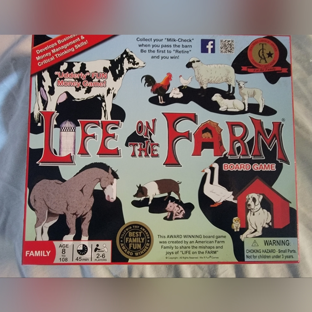 Life on the Farm Board Game - Multicolor